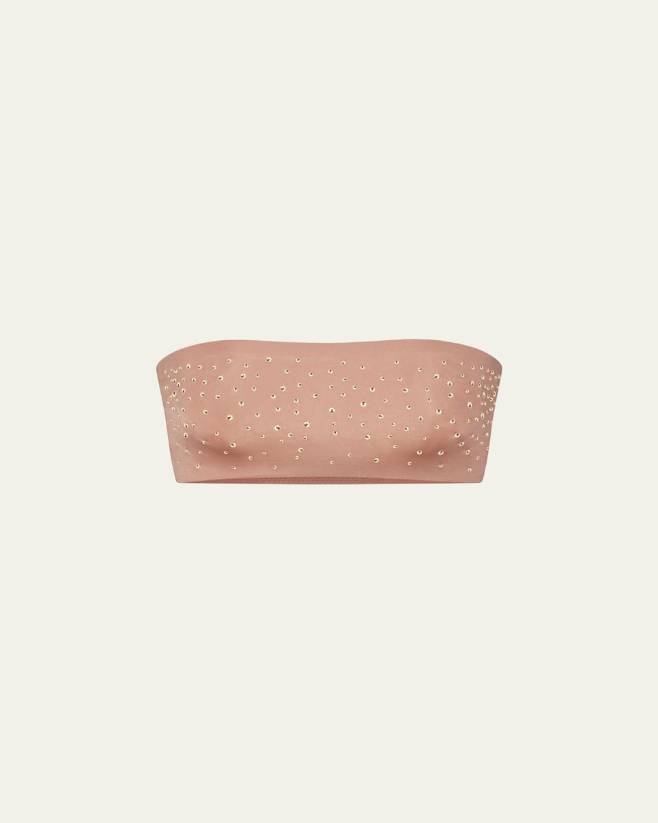 Jelly Sheer Crystal-Embellished Bandeau